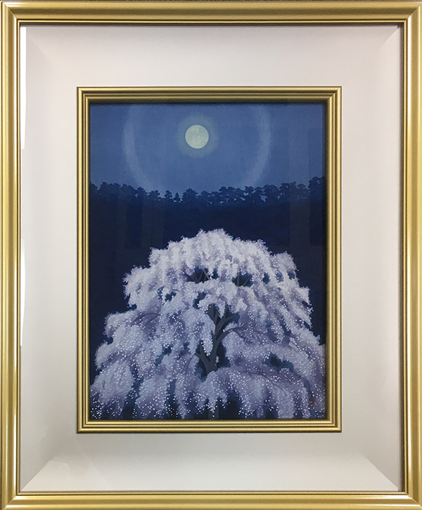 新品?正規品 【作品名 「初冬」 日本画 額入り】東山魁夷の流派 絵画 